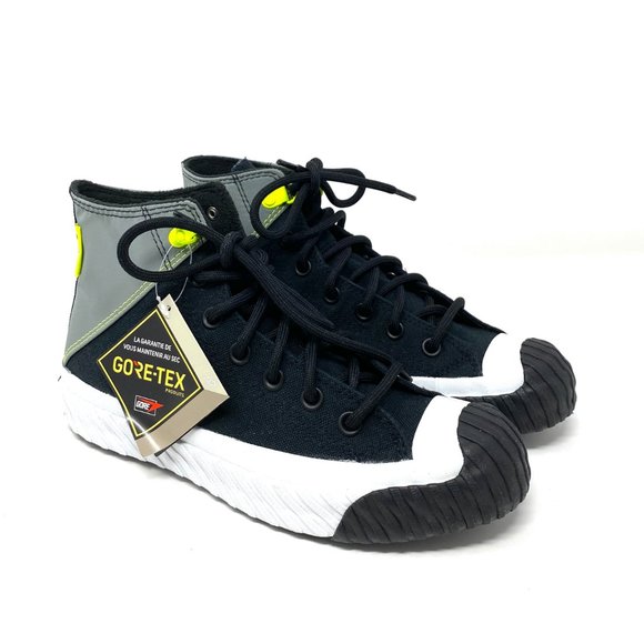 Converse CHUCK 70 BOSEY GTX Sneakers Women's High Black Canvas Limestone 169361C - Picture 6 of 8